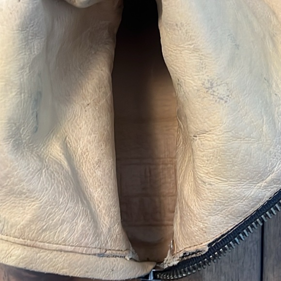 Frye Phillip Harness Tall Leather Riding Boots Gray 3476849 Womens Size 8.5 B - Picture 13 of 16